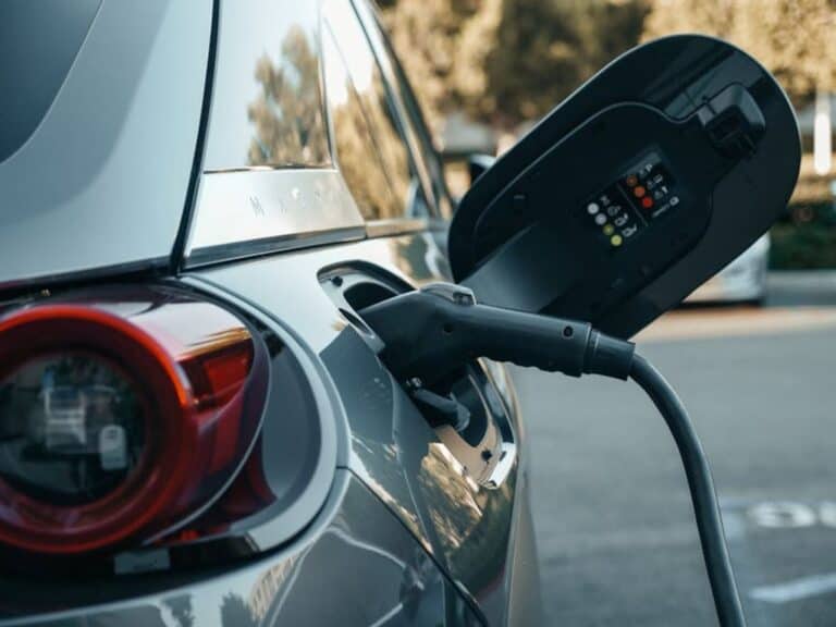 Electric car charging station
